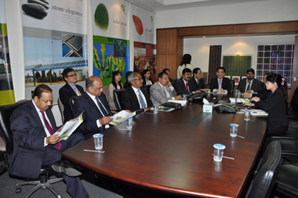 India Orissa State Chief Officers Visit LOF SOLAR_1