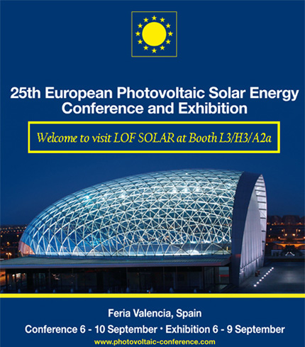 LOF SOLAR CORP 25th European Photovoltaic Solar Energy Conference and Exhibition in Spain