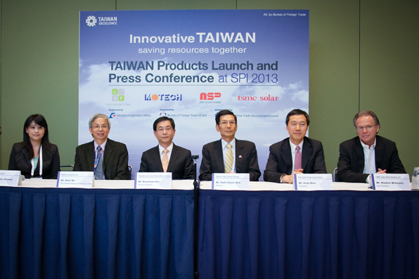 Taiwan Products Launch and Press Conference at SPI 2013.