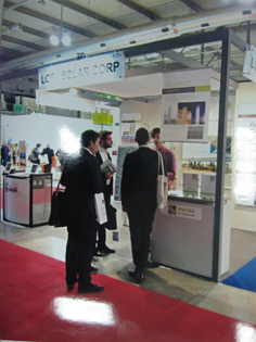 樂福彩色太陽能參加2013年SOLAREXPO